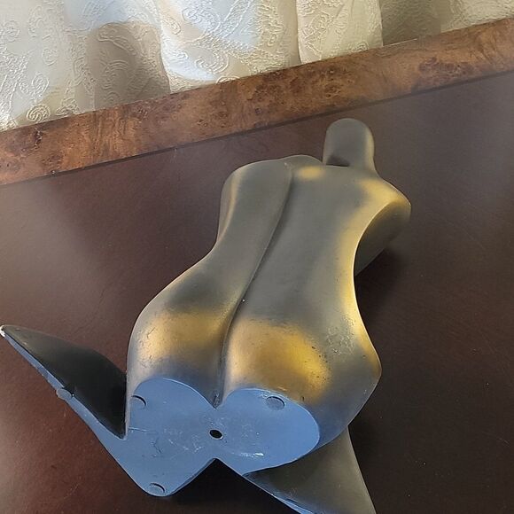 BRAND NEW WOME &MEN STATUE BRONZE ABSTRACT COUPLE LOVERS SCULPTURE ROMANCE ART - Picture 11 of 16